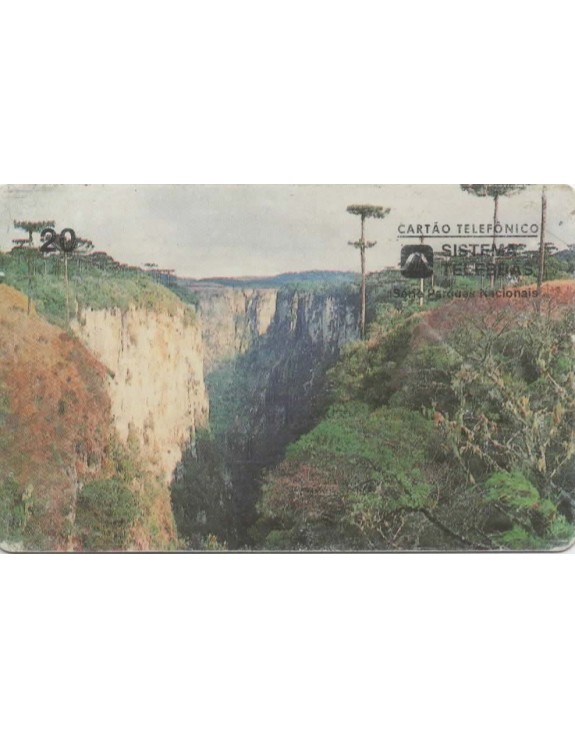 SERIE PARQUES NACIONAIS - PARQUE NACIONAL DE APARADOS DA SERA RS SC - FONTE IBAMA