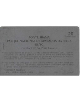 SERIE PARQUES NACIONAIS - PARQUE NACIONAL DE APARADOS DA SERA RS SC - FONTE IBAMA