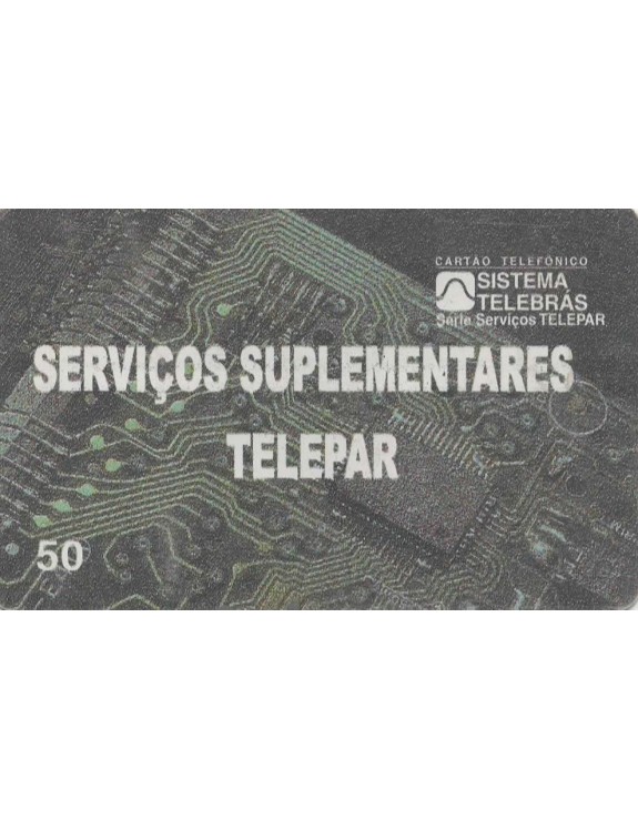 SERIE SERVIÇOS TELEPAR - SERVIÇOS SUPLEMENTARES TELEPAR