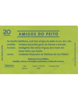 SERIE TELEFONE PUBLICO - AMIGO DO PEITO