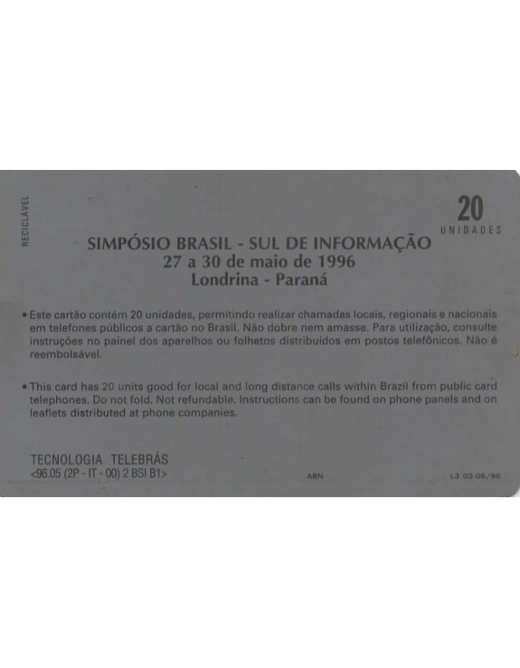 SERIE SIMPOSIO BRASIL - SUL - LONDRINA PR
