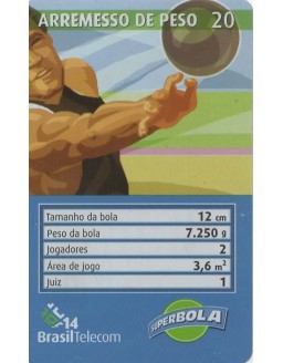 SUPER BOLA 08/24 - ARREMESSO DE PESO