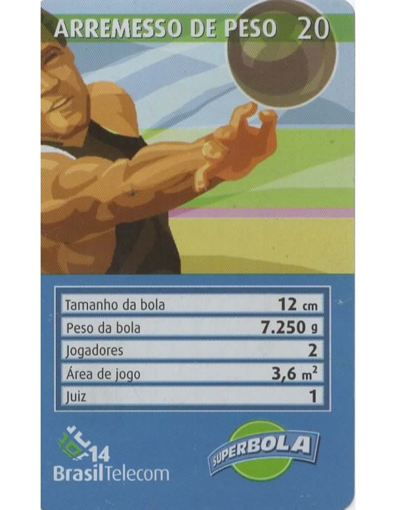 SUPER BOLA 08/24 - ARREMESSO DE PESO