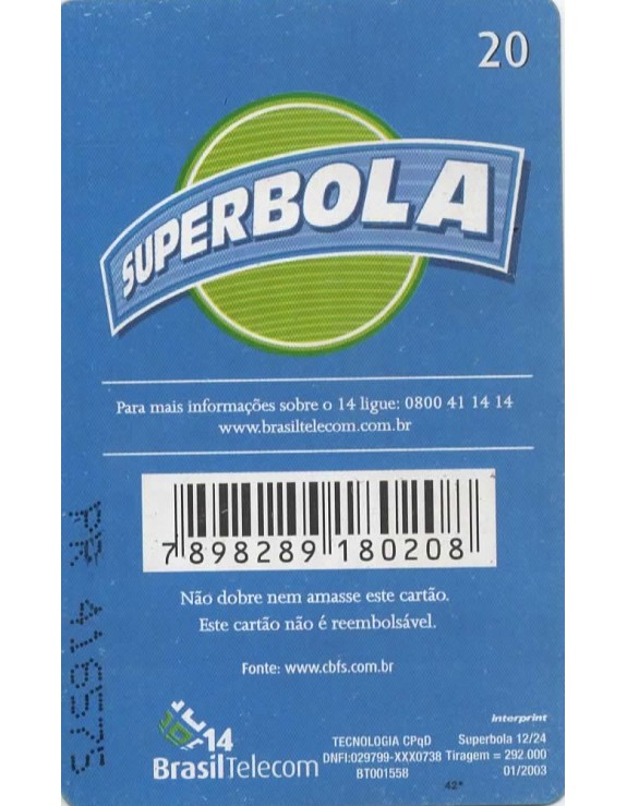 SUPER BOLA 12/24 - FUTEBOL AMERICANO