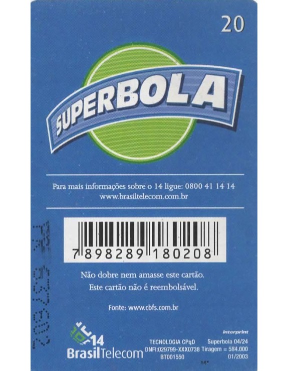 SUPER BOLA 04/24 - TENIS