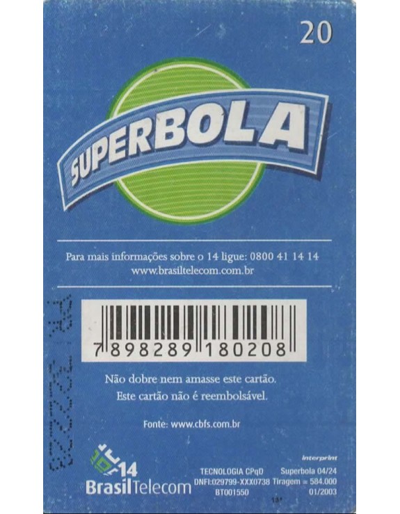 SUPER BOLA 04/24 - TENIS