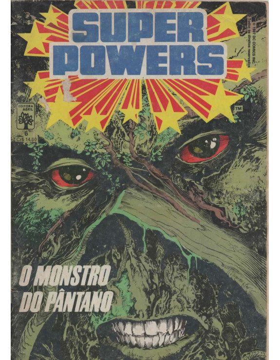 SUPER POWERS 06 DE 37 O MONSTRO DO PANTANO