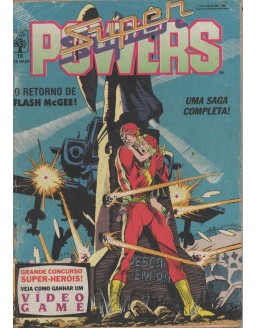 SUPER POWERS 18 DE 37 O RETORNO DE  FLASH MCGEE