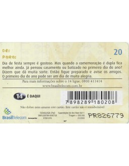 SUPERSTIÇÃO DE ANO NOVO 06 DE 11