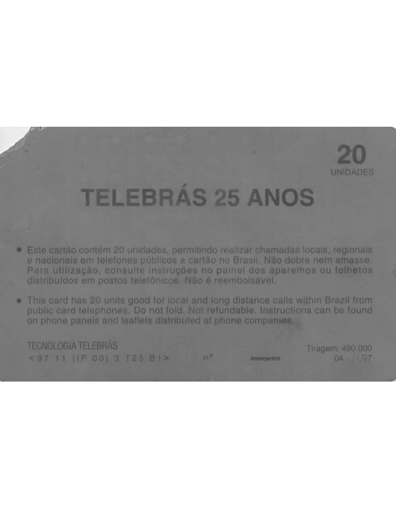 TELEBRAS - 25 ANOS