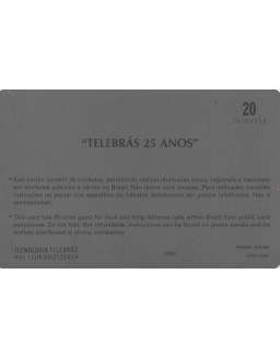 TELEBRAS - 25 ANOS