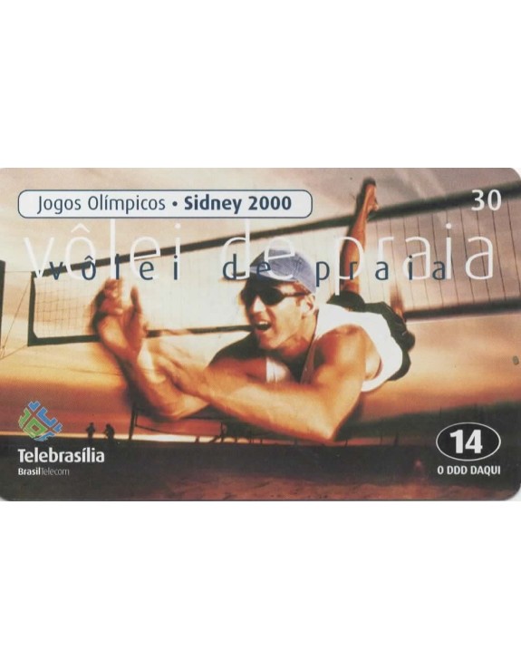 TELEBRASILIA - JOGOS OLIMPICOS -SIDNEY 2000 - VOLEI DE PRAIA