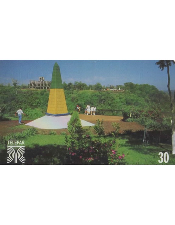 SERIE TELECARTOFILIA 07/12 - TEMA TURISTICO: MARCO DAS TRES FRONTEIRAS