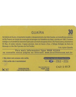 SERIE TELECARTOFILIA 11/12 - GUAIRA