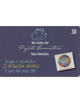 TELE CENTRO SUL - PROJETOS COMUNITARIOS AÇAO VOLUNTARIA