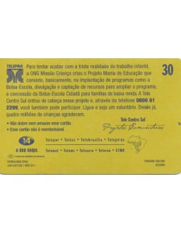 TELE CENTRO SUL - PROJETOS COMUNITARIOS AÇAO VOLUNTARIA