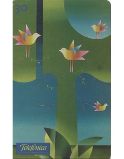 TELEFONICA - SERIE ARTES - ARVORE MAGICA