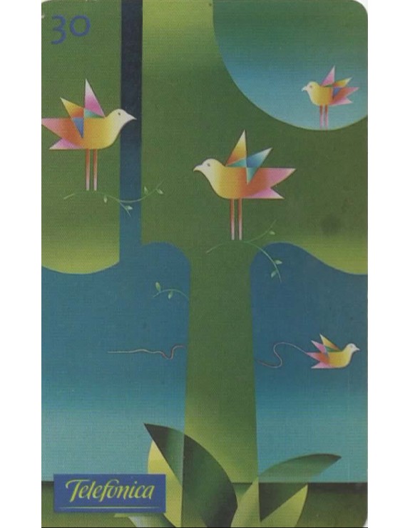 TELEFONICA - SERIE ARTES - ARVORE MAGICA