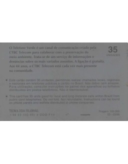 CTBC - TELEFONE VERDE