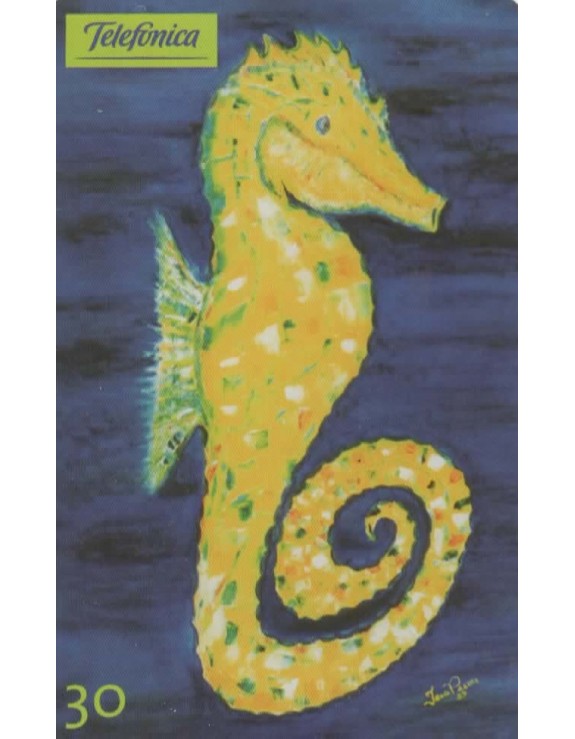 TELEFONICA - SERIE ARTES - CAVALO MARINHO