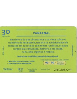 TELEFONICA - SERIE ARTES - PANTANAL