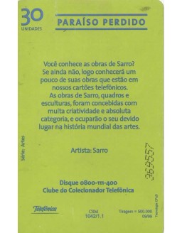 TELEFONICA - SERIE ARTES - PARAISO PERDIDO