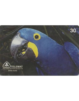 TELEMAT - SERIE FAUNA - ARARA AZUL