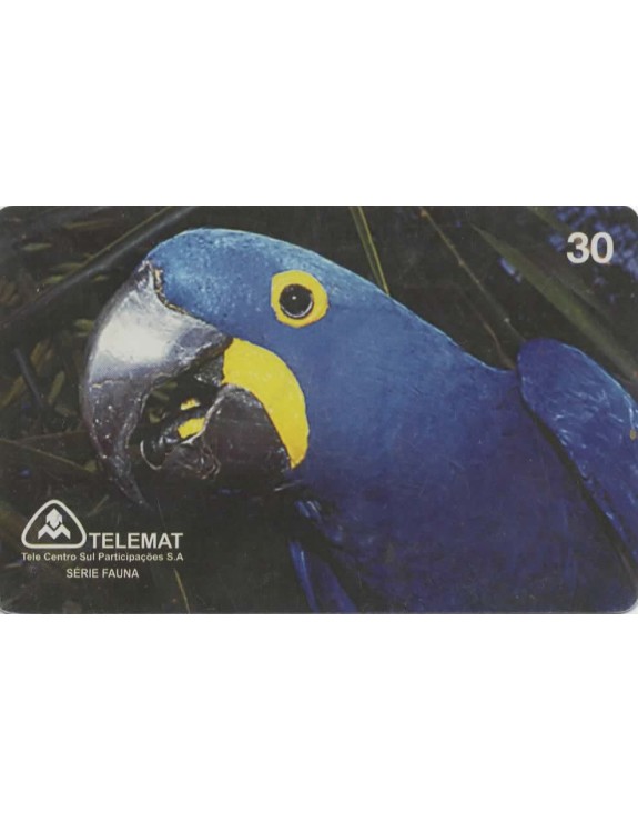 TELEMAT - SERIE FAUNA - ARARA AZUL