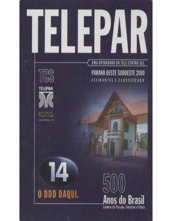 TELEPAR - 500 ANOS DO BRASIL