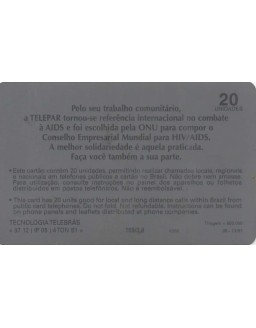 TELEPAR E ONU - JUNTAS CONTRA AIDS