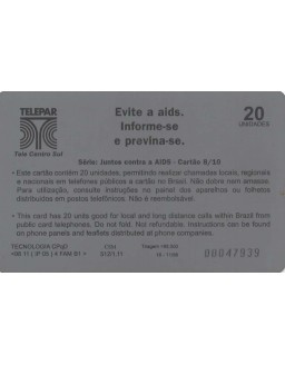 TELEPAR - EVITE A AIDS INFORME-SE E PREVINA-SE
