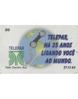 TELEPAR - HA 35 ANOS LIGANDO  VOCE AO MUNDO
