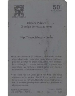 TELEPAR INFORMA - PREÇOS OFICIAIS DAS FICHAS E CARTOES TELEFONICOS