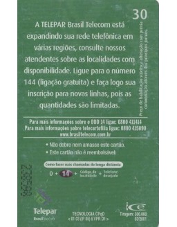 TELEPAR - LINHAS TELEFONICAS