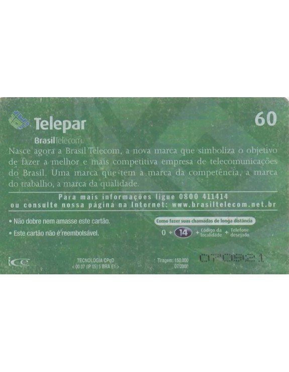 TELEPAR -  BRASIL TELECOM A NOVA MARCA DAS TELECOMUNICAÇOES