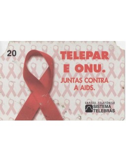 TELEPAR E ONU - JUNTAS CONTRA AIDS