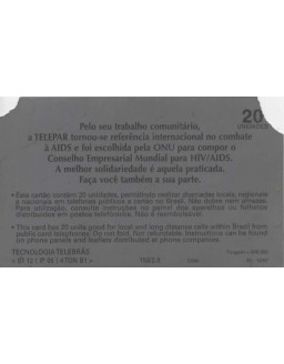 TELEPAR E ONU - JUNTAS CONTRA AIDS