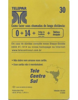 TELEPAR - LIGUE E RESOLVA TUDO POR TELEFONE