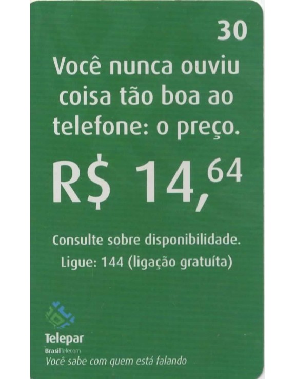 TELEPAR - LINHAS TELEFONICAS