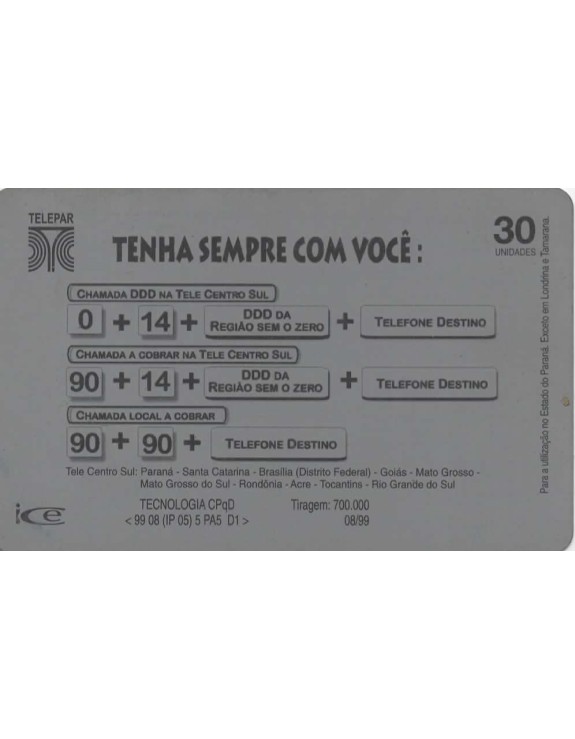 TELEPAR - O DDD DAQUI 14