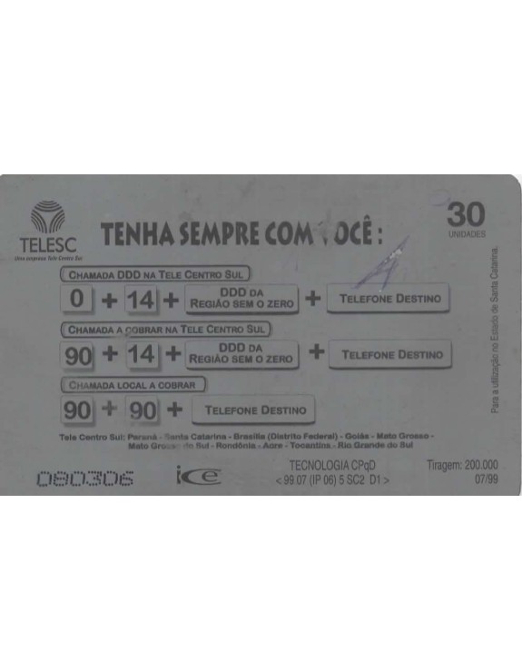 TELESC - O DDD DAQUI 14