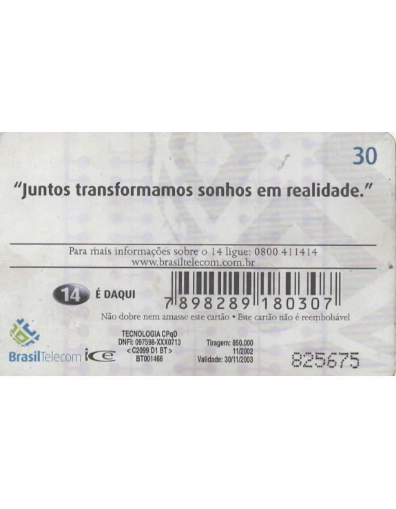 TELETOM AACD JUNTOS TRANSFORMANDO SONHOS EM REALIDADE