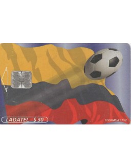 TELMEX CARTAO TELEFONICO LADATEL - COLOMBIA MEXICO