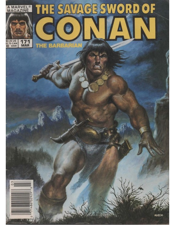 THE SAVAGE SWORD OF CONAN 171 DE 235 THE SAVAGE SWORD OF CONAN 171 DE 235