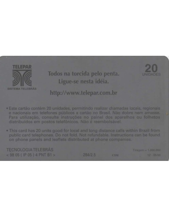 TODOS NA TORCIDA PELO PENTA