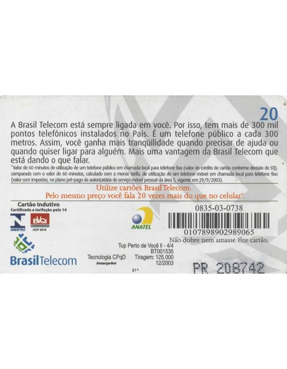 TUP PERTO DE VOCE II 04/04