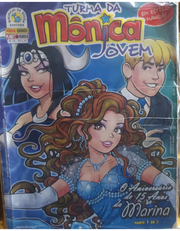 TURMA DA MONICA  JOVEM 026