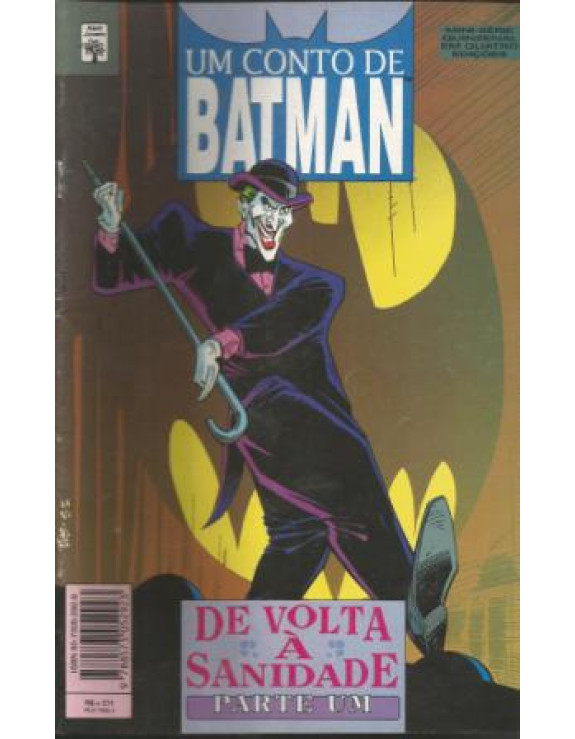 UM CONTO DE BATMAN DE VOLTA A SANIDADE PARTE UM
