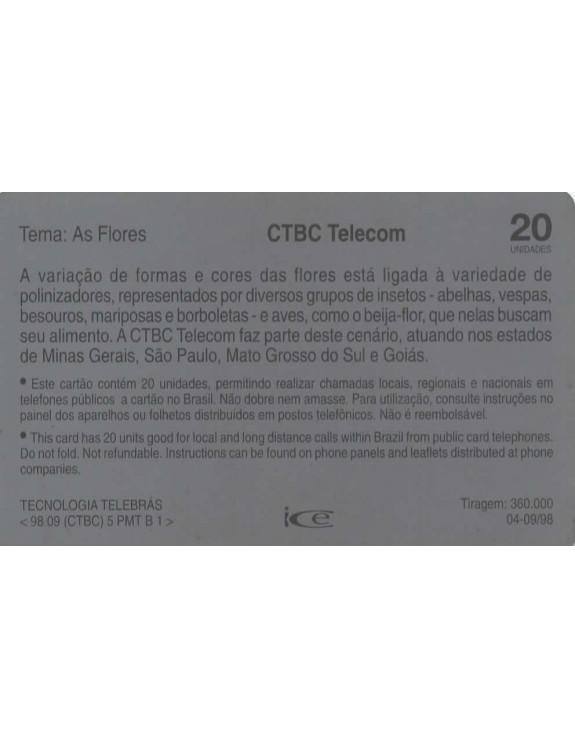 CTBC - SERIE UM OLHAR SOBRE O CERRADO - TEMA : AS FLORES