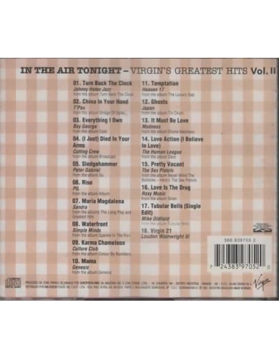 VIRGIN'S GREATEST HITS VOL. II